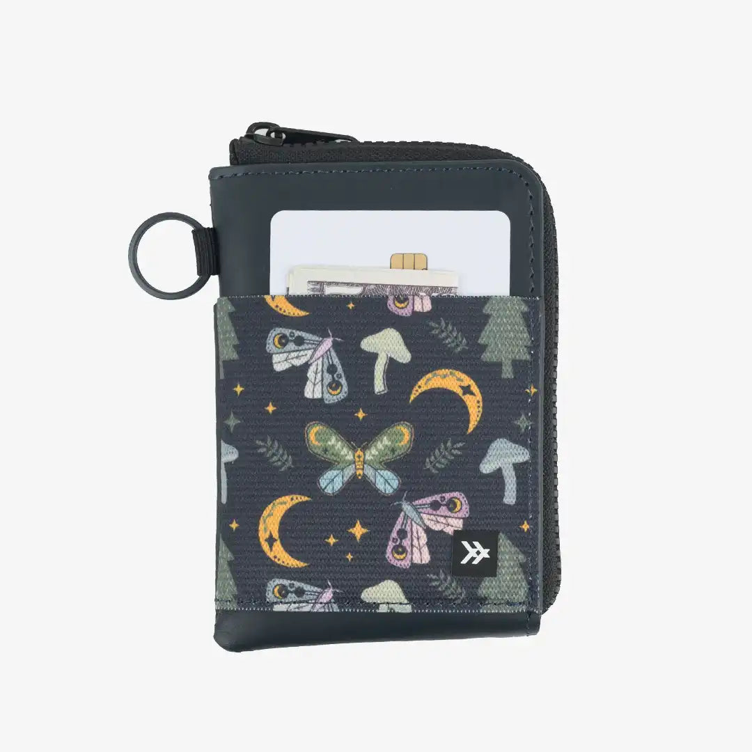 Forest Critters - Leather Zip Wallet